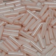 Miyuki Bugle 6mm Beads - Rose ceylon BGL2-3373